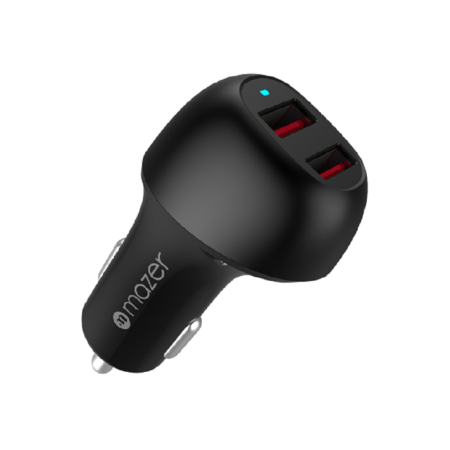 MAZER MAZER ENERG DRIVE DUAL 2XUSB CAR CHARGER WITH QC3.0