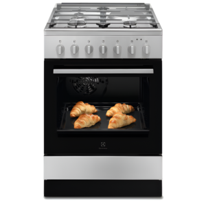 ELECTROLUX 60CM ULTIMATETASTE 500 FREESTANDING COOKER WITH MIXED HOB AND 54L ELECTRIC OVEN (LKM620000X)