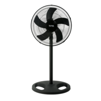 IONA 16" STAND WITH 38CM FAN BLADE / TATAMI FAN - BLACK (GLSF166)